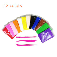 2018 New Slime 24 Colors Soft Creative Playdough Children Learning Polymer Clay toys light clay intelligent plasticine toy gift