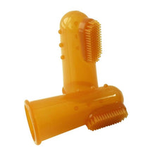 2018 Super Soft Pet Finger Toothbrush Teddy Dog Brush Bad Breath Tartar Teeth Care Dog Cat Cleaning Supplies