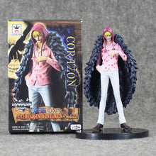 6.7" 17cm Japan Anime One Piece Corazon Great All For My Heart PVC Action Figure Doflamingo Brother Collection Model Toy Gift