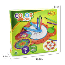 Children Spirograph Drawing Toys Set Accessory Creative Spiral Design Interlocking Gear Wheel for Kids Learning Education Gift