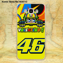 Coque Marc Marquez 93  rossi vr46 design clear transparent hard Case for Samsung galaxy J7 2016 J5(2017) J3 J2 J1 2016