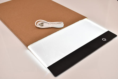 Dropshipping Ultrathin A4 LED Portable Drawing Board Animation Copy Tracing Pad USB Powered LED light box drawing Tablet Kid Toy