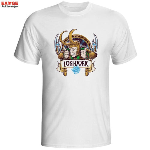 Fashion New Design T Shirt Marvellous Great Odin King Face Thor Cool T-shirt Comics Printed Tshirt Casual Anime Tee Men