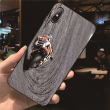 Fatperson Black Frame cover Motorcycle racing Marc Marquez 93 Pattern Phone cases For iphone X 6 6S 7 8 Plus 5 5S 7Plus