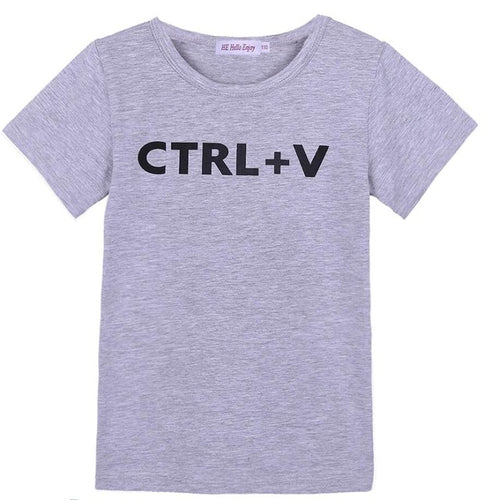 HE Hello Enjoy family matching outfits father and son 2018 baby summer family outfits clothing T-shirt for dad and son clothes