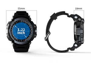 MOKA Smart Watch Sport Professional 5ATM Waterproof Call Reminder Digital Bluetooth Men Clock SmartWatch For ios