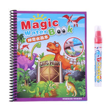 Kids Educational Toys Water Drawing Book Kids Drawing Book Reuse Water Paint Coloring Book with Magic Doodle Pen