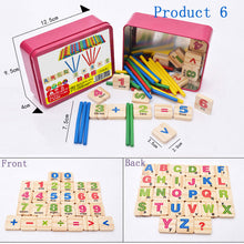 LYONAVA Learning Education Wooden Classification Box Math Montessori Toy Child early preschool sensory alphabet abacus teaching