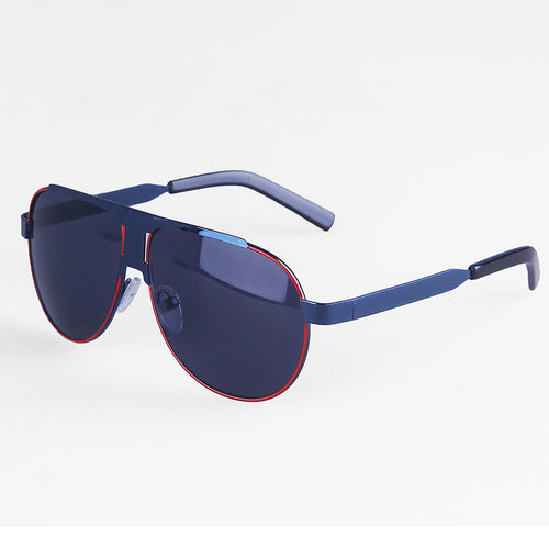 MARC UV400 sunglasses boys and girls Polarized Oval Pilot Semi-Rimless PlasticKid Children Black Red White