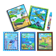 Magic Water Drawing Book Coloring Notebook Doodle Magic Pen Painting Learning Board Children Education Boy Girl Kid Drawing Toy