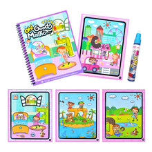 Magic Water Drawing Book Coloring Notebook Doodle Magic Pen Painting Learning Board Children Education Boy Girl Kid Drawing Toy