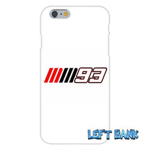 Marc Marquez Moto Gp 93 Soft Silicone TPU Transparent Cover Case For iPhone 4 4S 5 5S 5C SE 6 6S 7 Plus