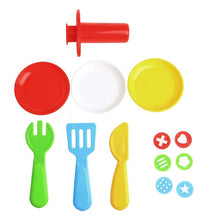 New 1Set Kids Plastic Mixed Plasticine Clay Dough Cutters Moulds Childrens Modelling Tool