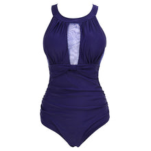 Sexy Mesh Swimwear Women One Piece Swimsuit Plus Size Bathing Suit Indoor Bather Bodysuit 2018 May Beach Push Up Swimming Suits