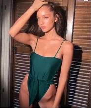 Solid Women Push Up Swimwear Sexy Halter One Piece Swimsuit Retro Biquini May Bathing Suit Beach Suits Monokini Plus Size S-XL