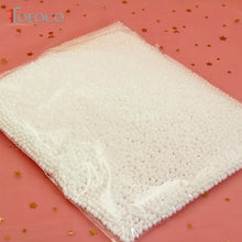 TOFOCO 1 Pack DIY Snow Mud Particles Accessories Slime Balls Small Tiny Foam Beads For Floam Filler For DIY Supplies 2-4mm