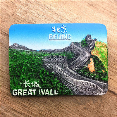 The Great Wall Beijing China Tourist Travel Souvenir 3D Resin Decorative Fridge Magnet Craft GIFT IDEA