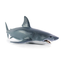 Wiben Sea Life Blue shark Great White Shark Simulation Animal Model Action & Toy Figures  Educational Collection Gift for Kids