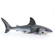 Wiben Sea Life Blue shark Great White Shark Simulation Animal Model Action & Toy Figures  Educational Collection Gift for Kids