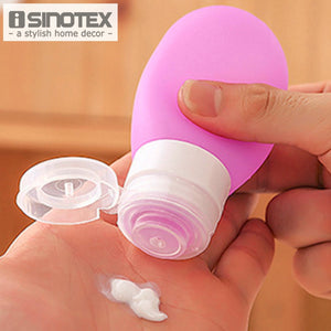 Silicone Refillable Bottles Storage Portable Small Sample Containers Mini Traveler Perfume Bottles Shampoo Bath