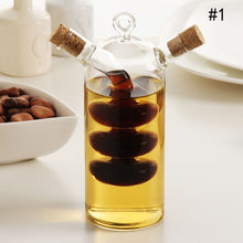 Free Shipping Large Kitchen Seasoning Oil Bottle Green Glass Oiler oil can leak oil and vinegar sauce bottle High Quality Fast