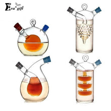 High temperature spice bottle Oil and vinegar galss bottle sauce glass jar sealed seasoning glass small storage wine bottles
