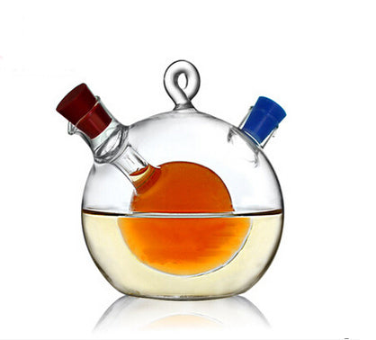 High temperature spice bottle Oil and vinegar galss bottle sauce glass jar sealed seasoning glass small storage wine bottles